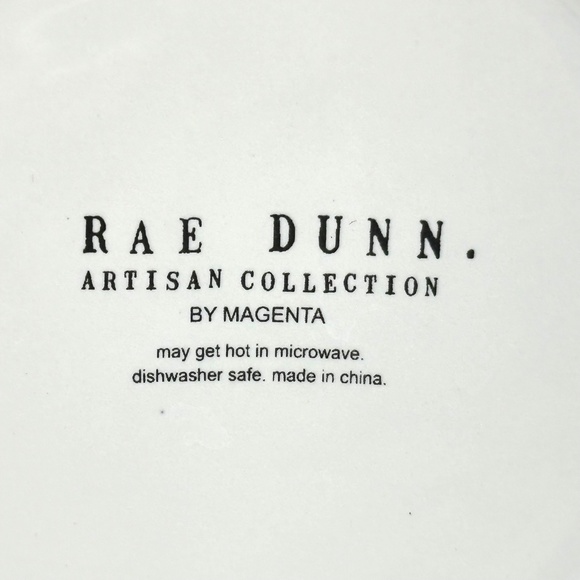 Rae Dunn Set of 4 Easter/Spring Appetizer/Dessert Plates With Easter Designs - Picture 9 of 10